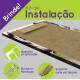 Kit Quadros Decorativos Mosaico Pintura Tigres
