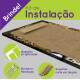 Kit Quadros Decorativos Mosaico On�as Pintadas
