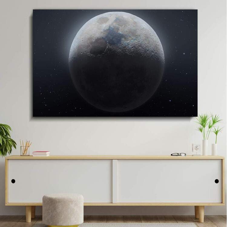 Quadro Decorativo Lua Cheia