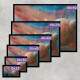 Quadro Decorativo Pintura de Planetas e Gal�xia