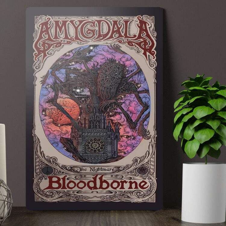 Placa Decorativa Bloodborne