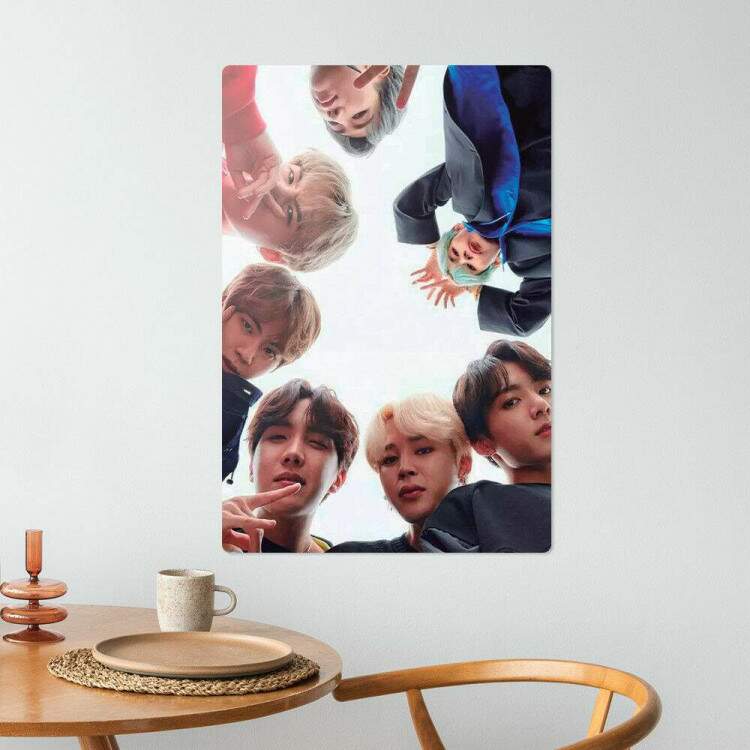 Placa Decorativa BTS