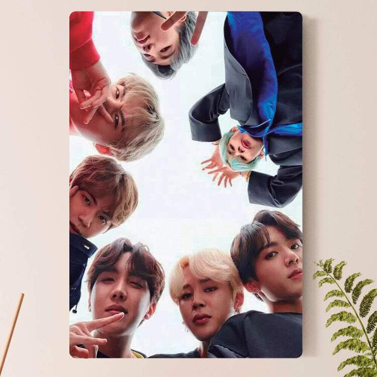 Placa Decorativa BTS