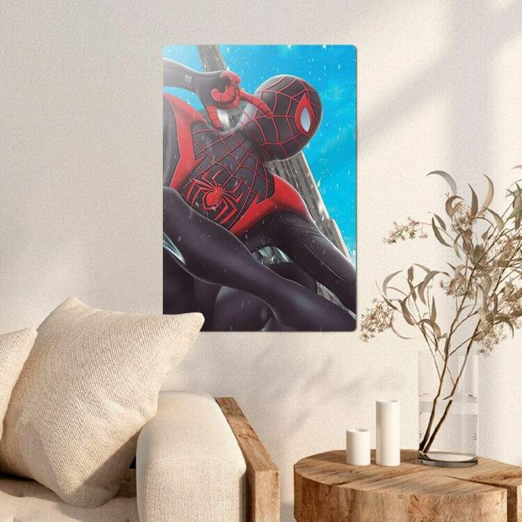 Placa Decorativa Homem Aranha Sofisticado