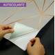 Papel de Parede Zara Cinza com Dourado
