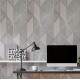 Papel de Parede Zara Cinza M�rmore