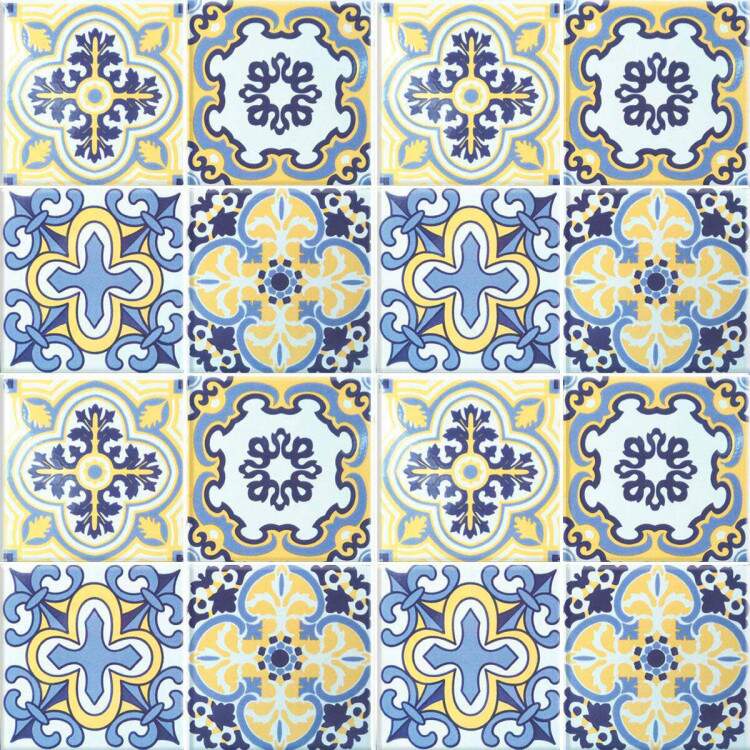 Adesivos de Azulejos Ladrilhos Hidrulicos Modelo 88