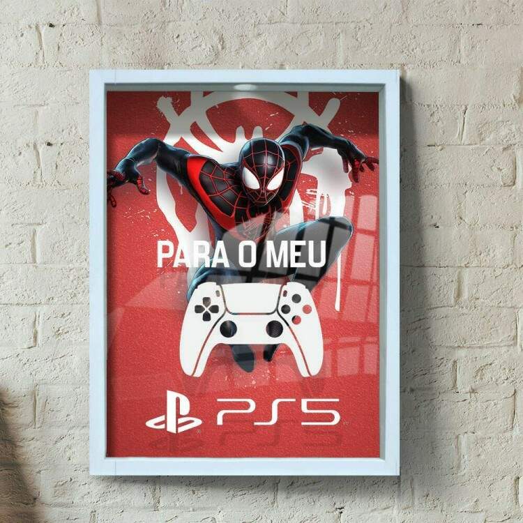 Quadro Decorativo Porta Moedas Para o Meu PS5