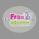 Placa de Acr�lico Com Logo Adesivado e Fixadores Elipse - MF