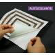 Adesivos de Azulejos M�rmore Marrom Escuro e Branco