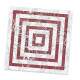 Adesivos de Azulejos M�rmore Vermelho e Branco