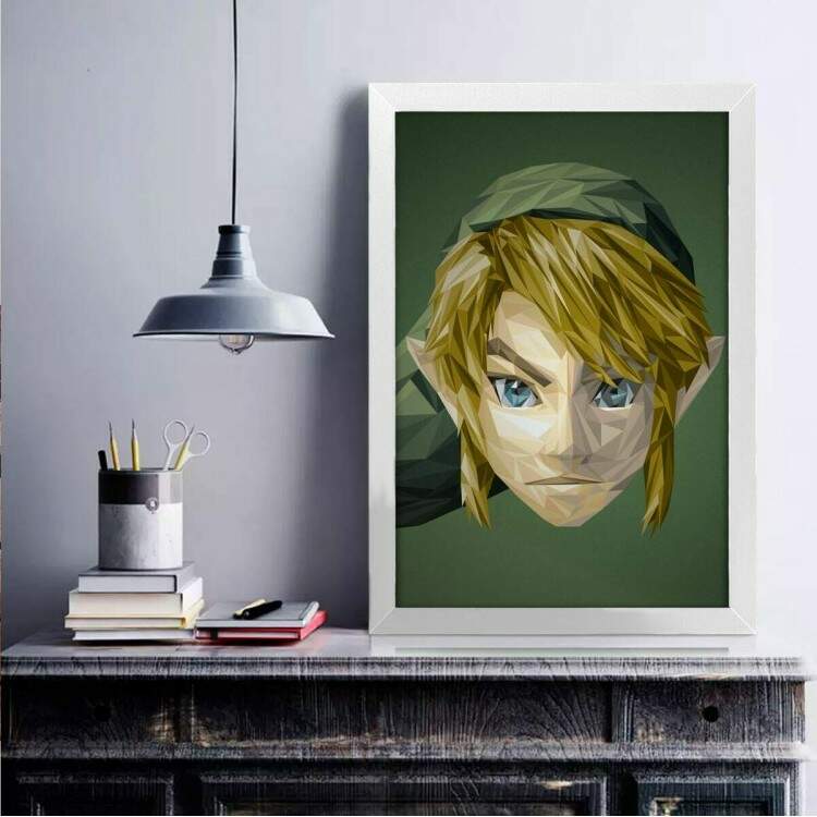 Quadro Decorativo Link Zelda