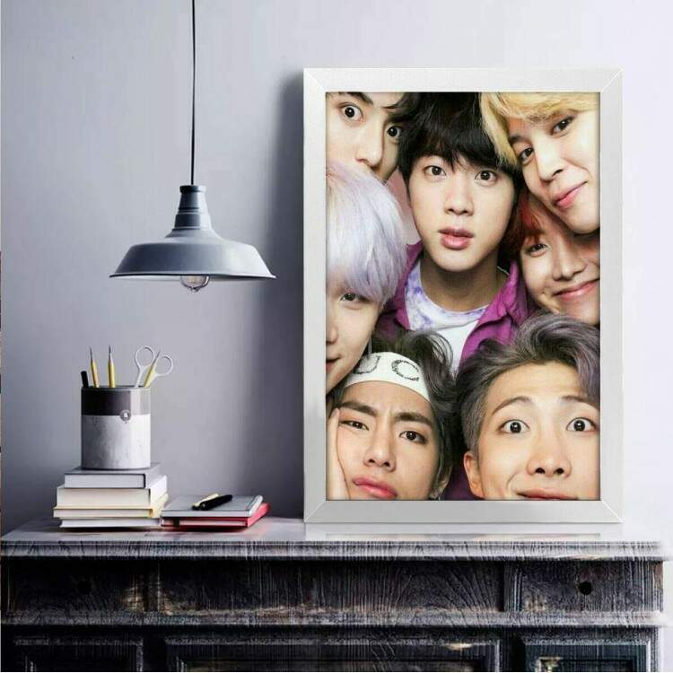Quadro Decorativo BTS