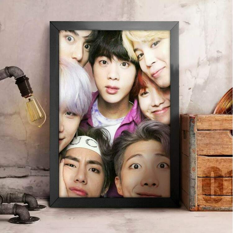 Quadro Decorativo BTS