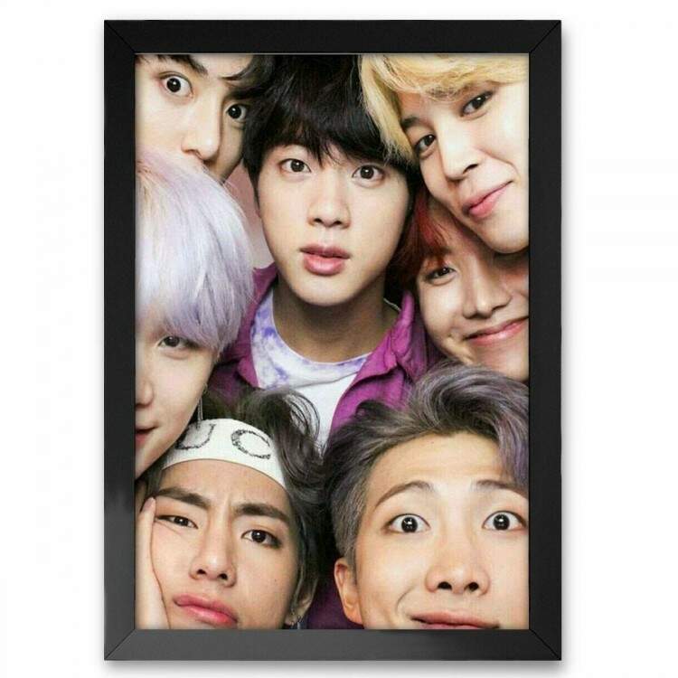 Quadro Decorativo BTS