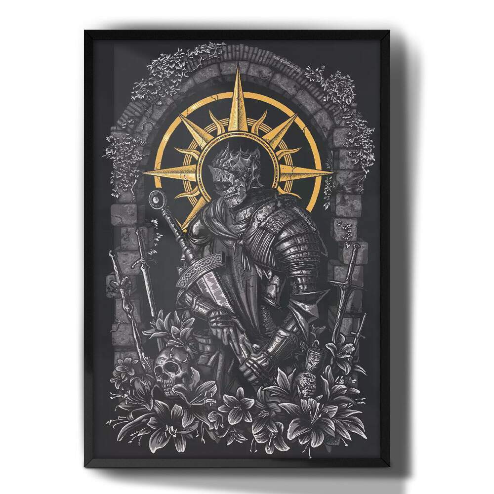 Quadro Decorativo Dark Souls