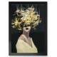 Quadro Decorativo Mulher Pintura Abstrata