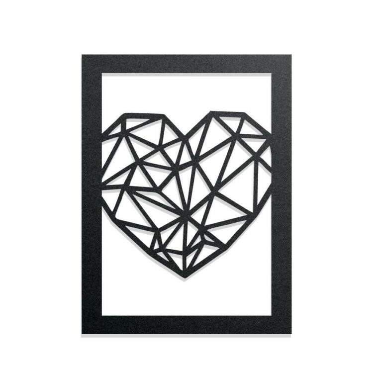 Quadro e Corao Decorativos em MDF