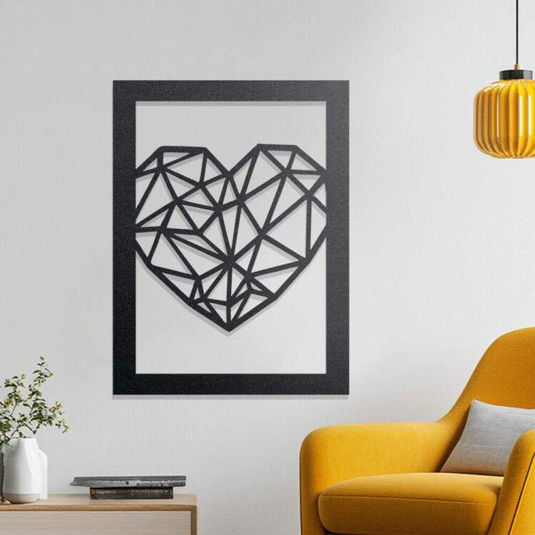 Quadro e Corao Decorativos em MDF