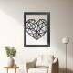 Quadro e Cora��o Decorativos em MDF