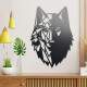 Quadro Decorativo Lobo em MDF Vazado