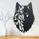 Quadro Decorativo Lobo em MDF Vazado