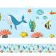 Faixa Decorativa Menino Fundo do Mar Baby