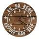 Rel�gio Decorativo de Parede MDF S� Bebo Depois Das Seis