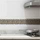 Faixa de Parede Imitando M�rmore Bronze