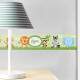 Faixas Decorativas Adesivo Border Beb� Saf�ri Com Nome