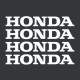 Adesivo para moto logo da Honda