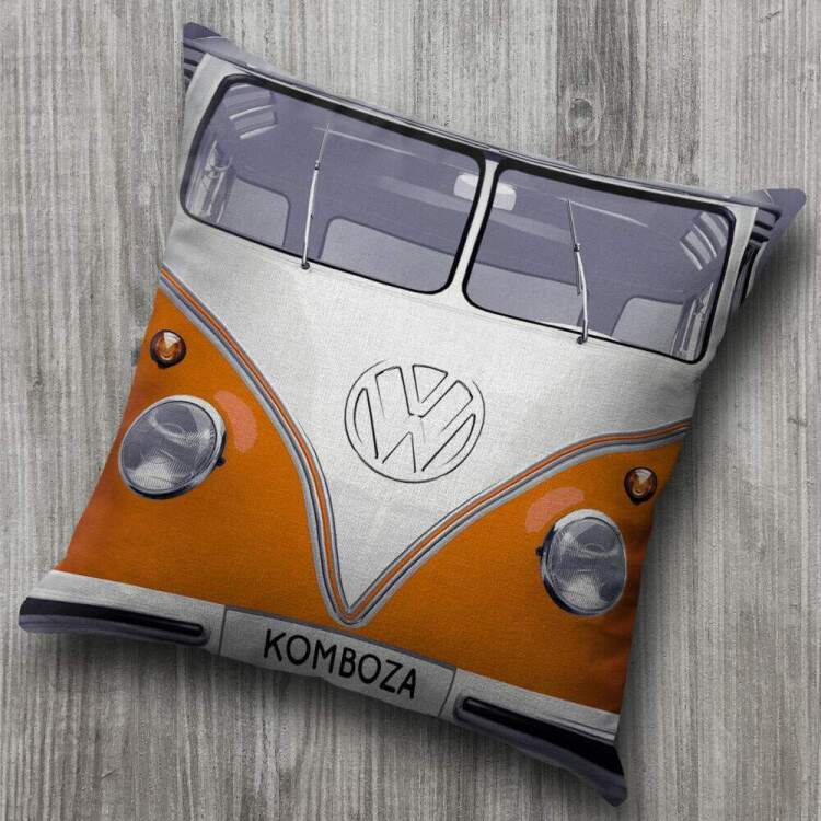 Almofada Decorativa Kombi Laranja