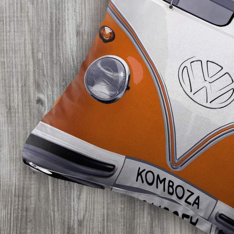 Almofada Decorativa Kombi Laranja