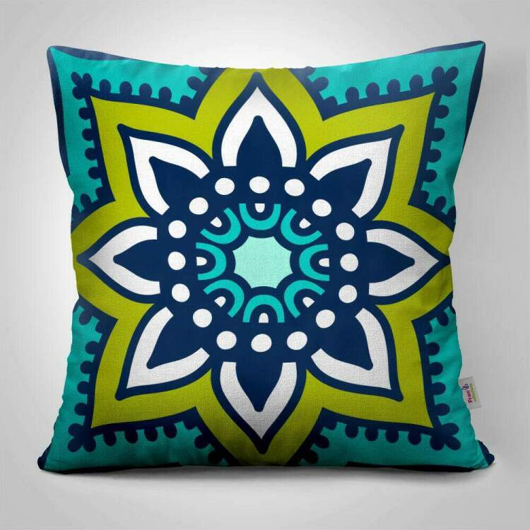 Almofada Decorativa Mandala Estilosa
