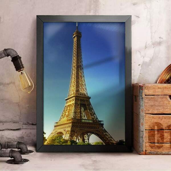 Quadro Decorativo Monumentos Torre Eiffel