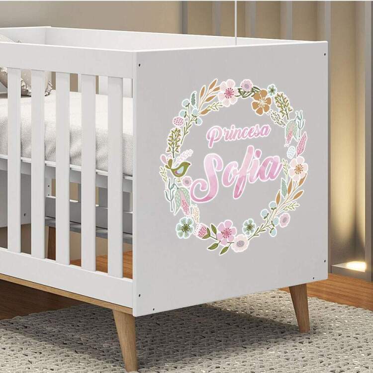 Adesivo de Parede Guirlanda Princesa