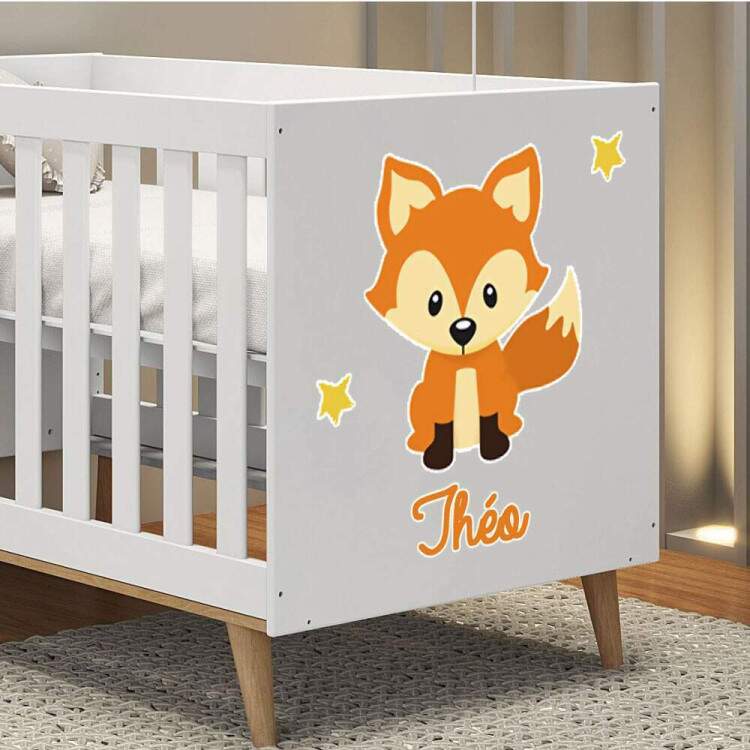 Adesivo de Parede Raposa Personalizado