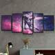 Kit Quadros Decorativos Mosaico Astronauta no Espa�o