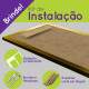 Kit Quadros Decorativos Mosaico Rosto de Mulher Dourado