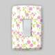 Adesivo para Interruptor Floral Margaridas Lilas