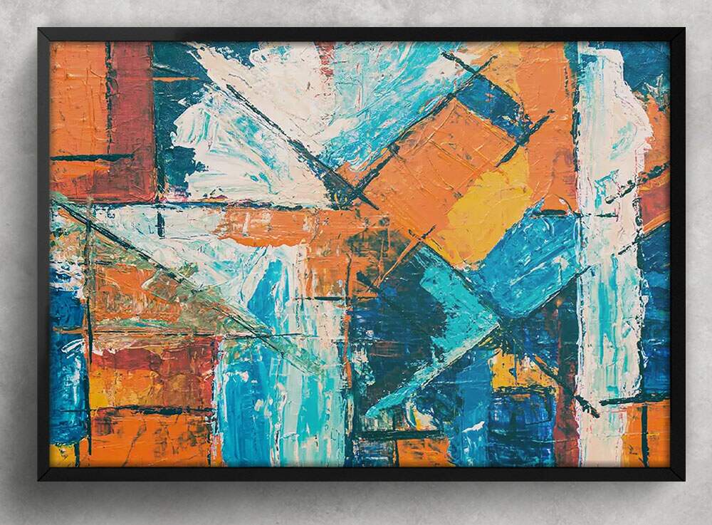 Quadro Decorativo Arte Abstrata