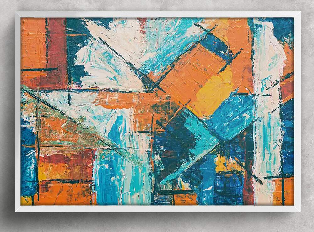 Quadro Decorativo Arte Abstrata