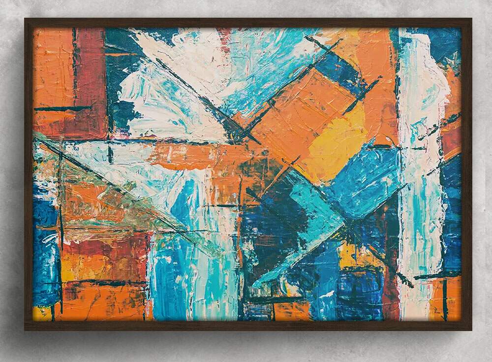 Quadro Decorativo Arte Abstrata