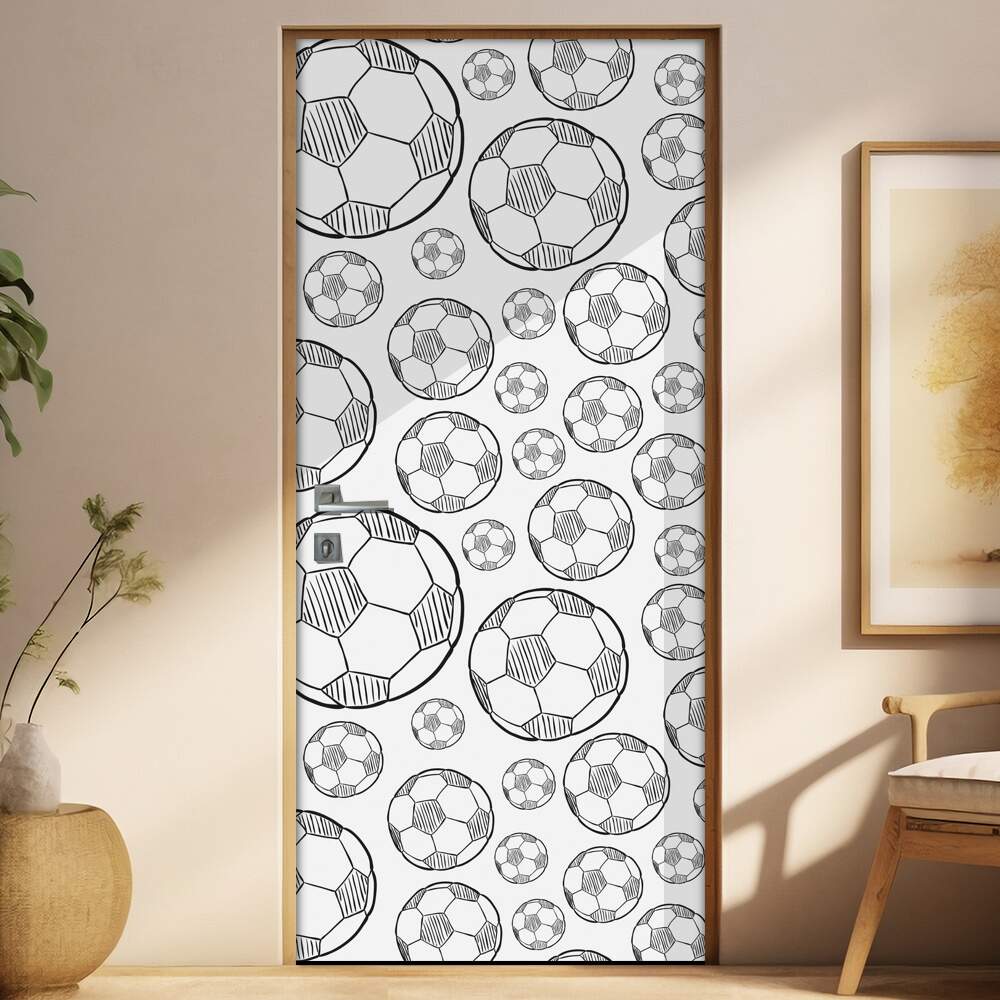 Adesivo para Porta Bolas de Futebol