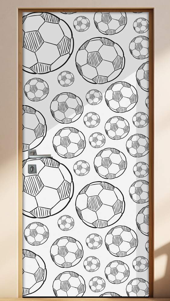 Adesivo para Porta Bolas de Futebol