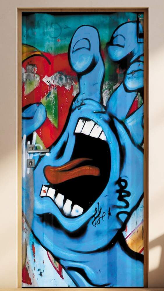 Adesivo para Porta Grafite M�o