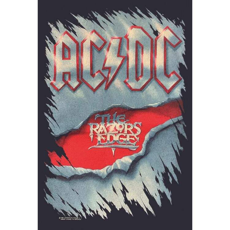 Placa Decorativa Banda ACDC 01