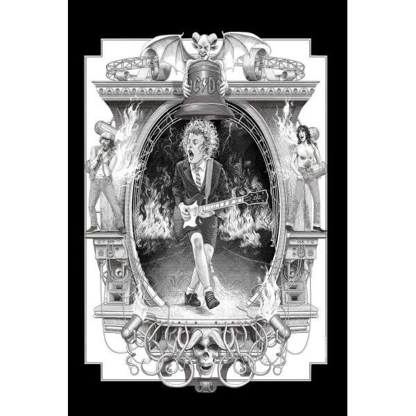 Placa Decorativa Banda ACDC