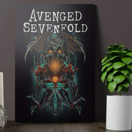 Placa Decorativa Banda Avenged Sevenfold 06