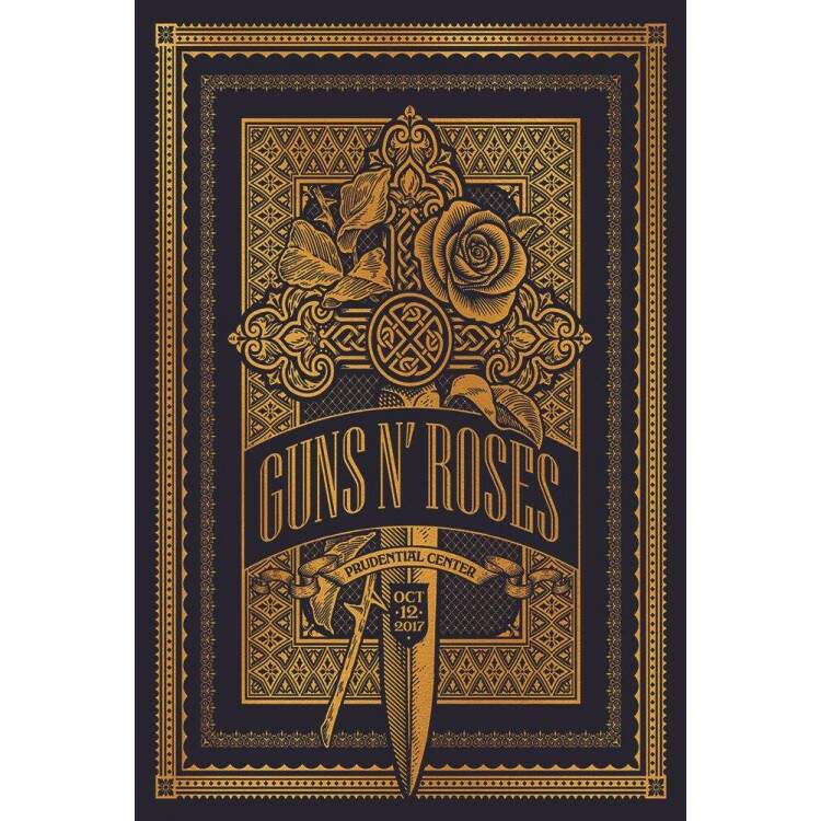 Placa Decorativa Banda Guns N\' Roses